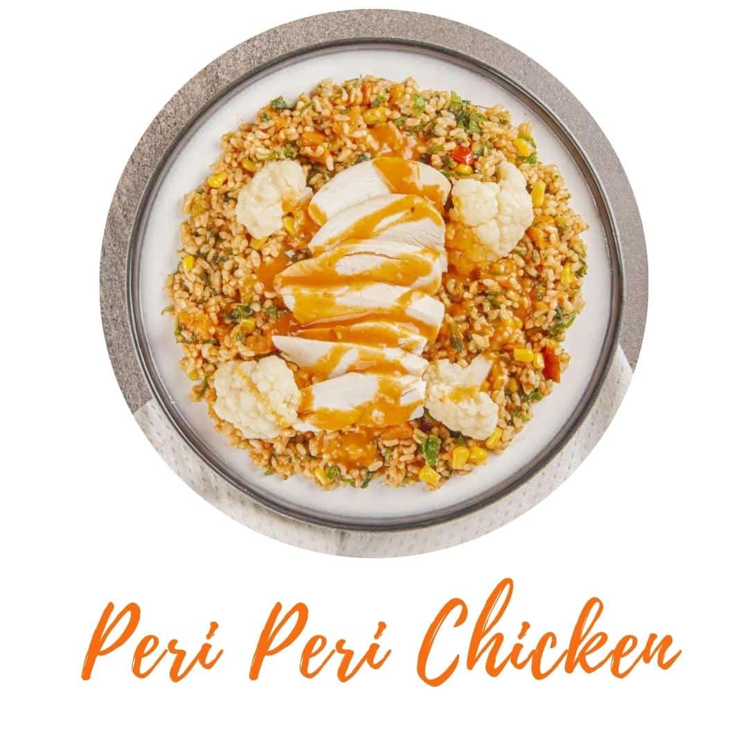 image describes peri peri chicken sous vide